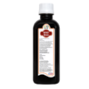 The ingredients list on the packaging label of Al-Hakeem Sharbat Deenar syrup.
