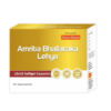 Main packaging view of Sahasrayogam Amrita Bhallataka Lehya Capsules, an Ayurvedic medicine for joint pain, skin wellness, and immunity.