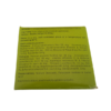 The ingredients list on the packaging label of Charak Addyzoa Capsules box.
