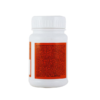 The active herbal ingredients and composition list on the bottle label of Charak Pigmento Tablets.