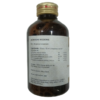 Active Ayurvedic ingredients and botanical formulation list on the side panel of the SNA Hamsapadiadi Kashayam packaging.
