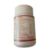 The active herbal ingredients and composition list on the bottle label of MCHC Denta White Tooth Powder.