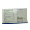 The active herbal ingredients and composition list on the side of the SDH Bonartho Capsules box packaging.
