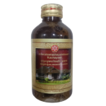 SNA Amrutavrishapatolaadi Kashayam bottle box packaging, an Ayurvedic blood purifier decoction for skin diseases, eczema, and fever.