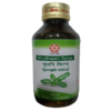 Inner bottle container of SNA Bhudhaatri Syrup, an Ayurvedic formulation for liver support, jaundice, and anemia.