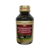 SNA Maha Vishagarbha Tailam bottle container packaging box, a classical Kerala Ayurvedic medicated oil for acute joint pain, sciatica, and severe Vata disorders.